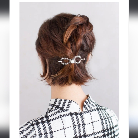 White and silver Lillarose size small flexi clip. - Picture 5 of 5